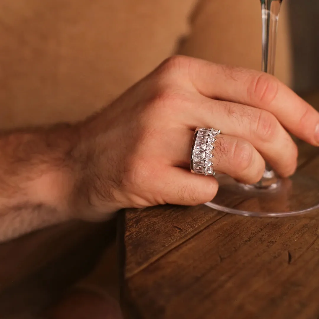 King Royal Crown Men Rings