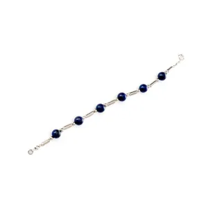 Lapis Lazuli Jacy Bracelet | Handmade Jewelry | Crafted in Santiago