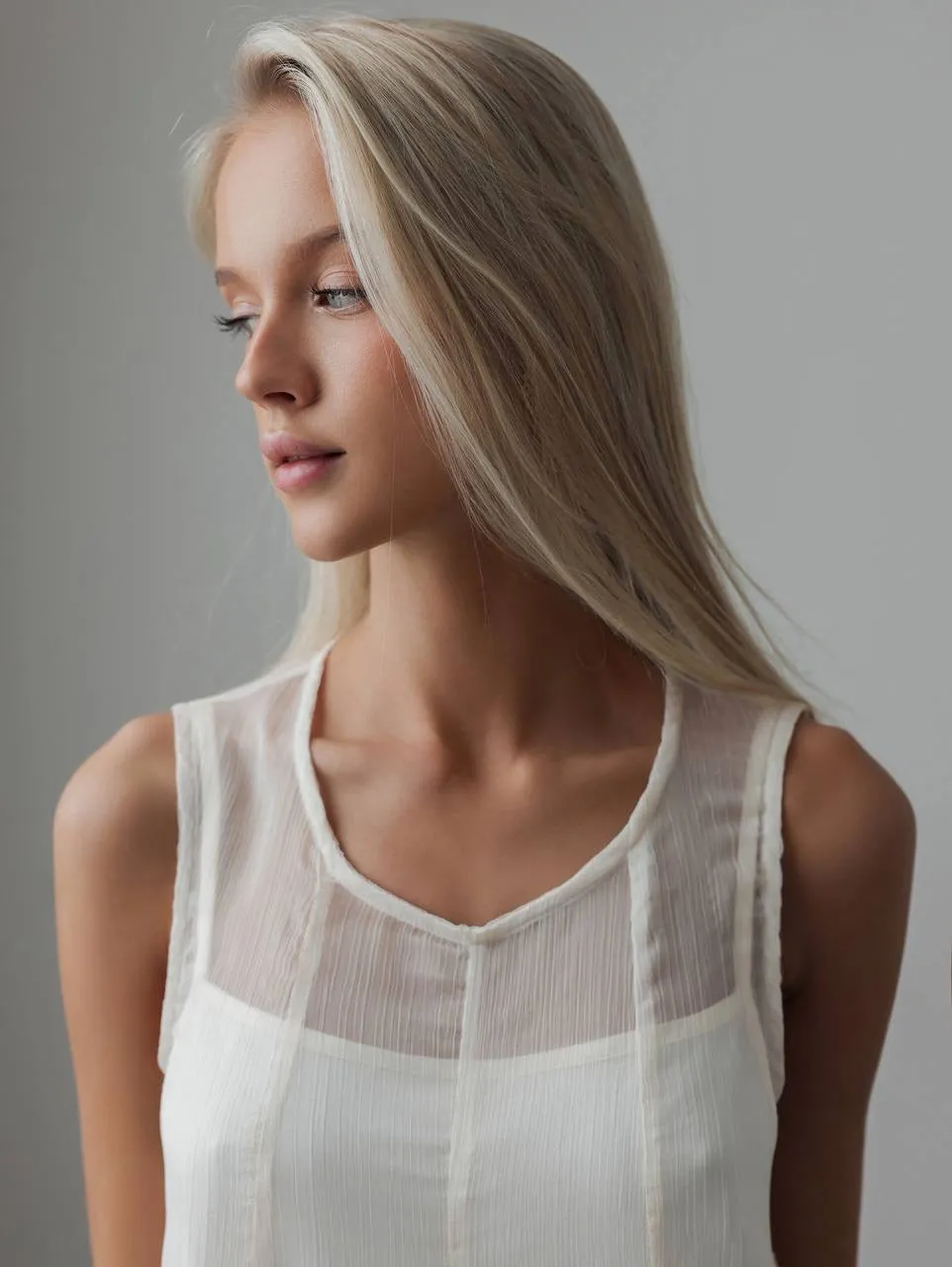 Layered Sheer Mini Dress