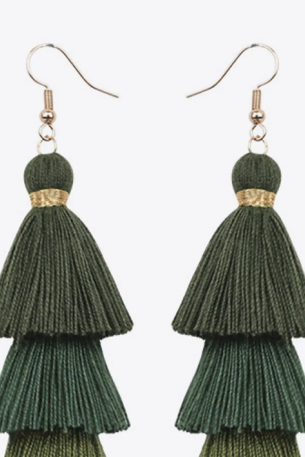 Layered Tassel Earrings