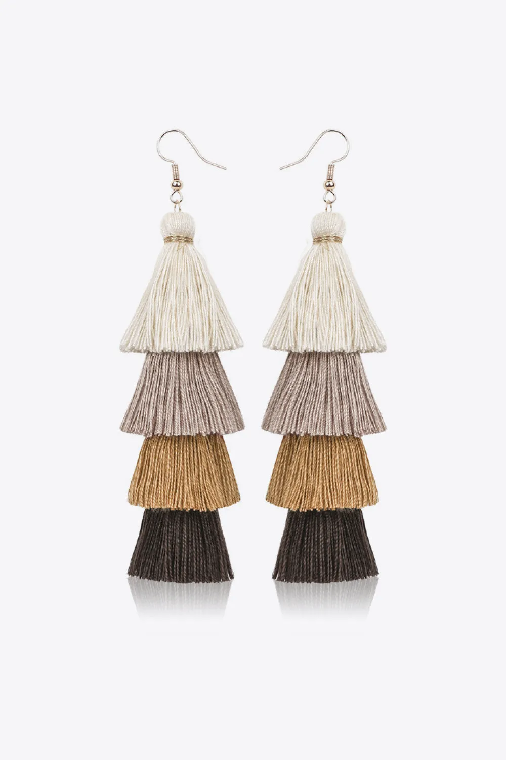 Layered Tassel Earrings