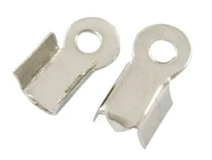 Leather Clamp 9x3.5 Silver 5g