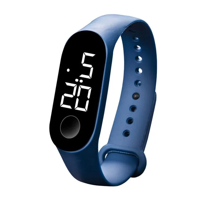LED Electronic Sports Luminous Sensor Watches Fashion Men and Women Watches Dress Watch  fashion Waterproof Men's digital Watch