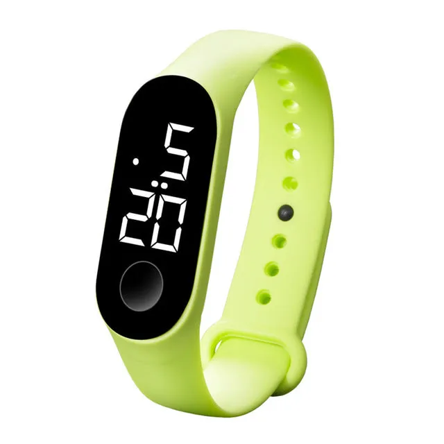 LED Electronic Sports Luminous Sensor Watches Fashion Men and Women Watches Dress Watch  fashion Waterproof Men's digital Watch