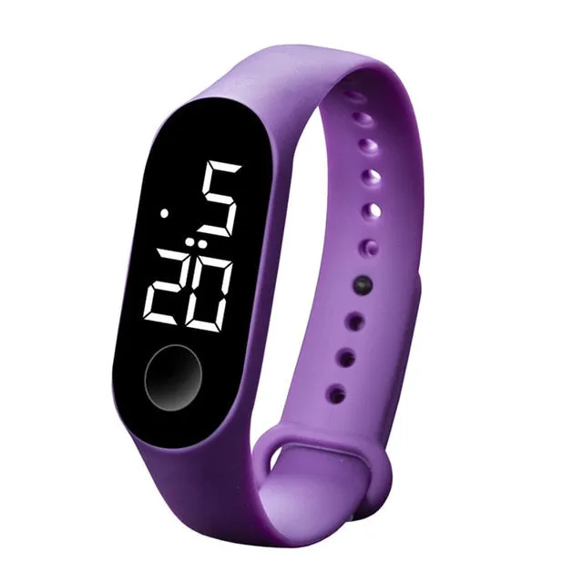 LED Electronic Sports Luminous Sensor Watches Fashion Men and Women Watches Dress Watch  fashion Waterproof Men's digital Watch