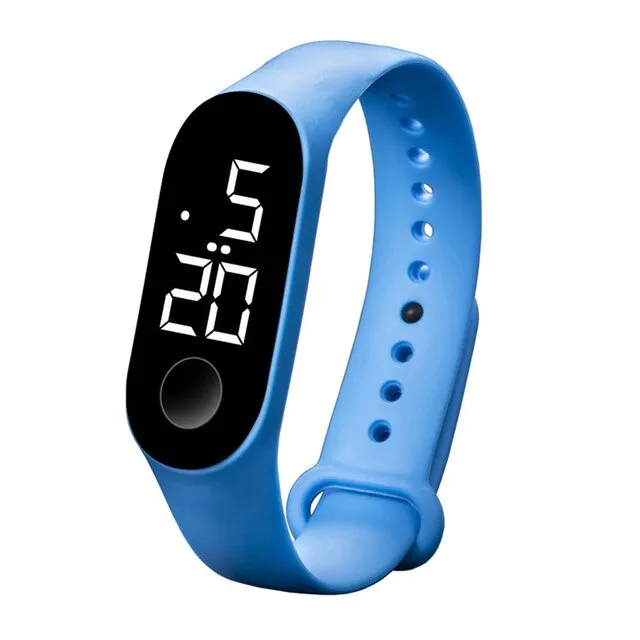 LED Electronic Sports Luminous Sensor Watches Fashion Men and Women Watches Dress Watch  fashion Waterproof Men's digital Watch