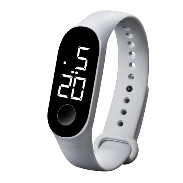 LED Electronic Sports Luminous Sensor Watches Fashion Men and Women Watches Dress Watch  fashion Waterproof Men's digital Watch