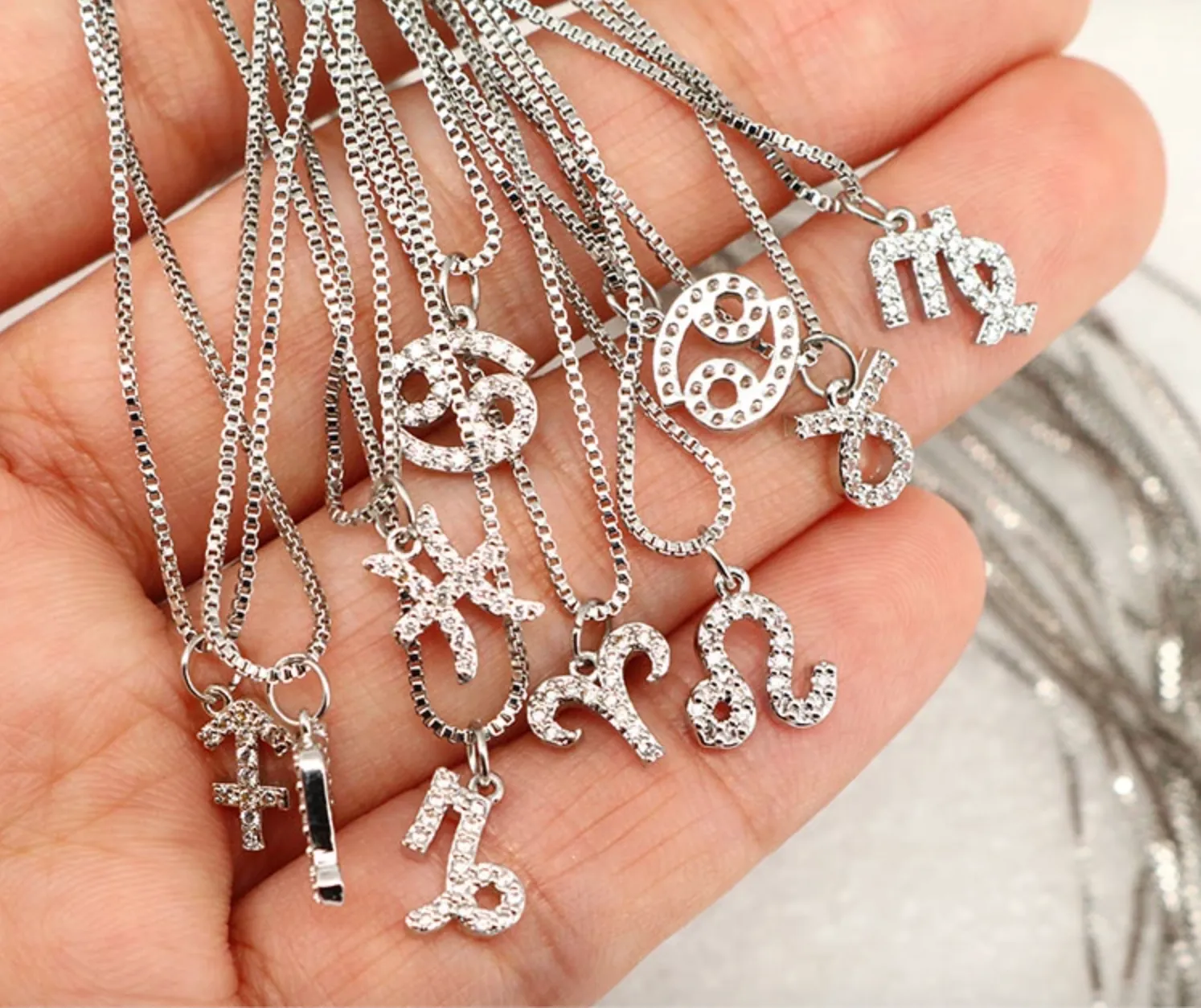 Leo stones necklaces