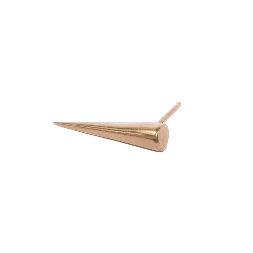 Long Cone Spike Stud Earring