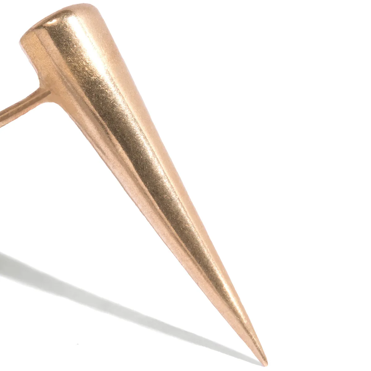 Long Cone Spike Stud Earring