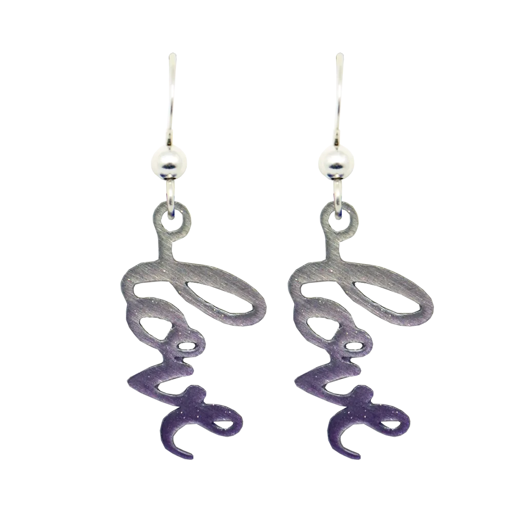 Love earrings by d'ears #2096