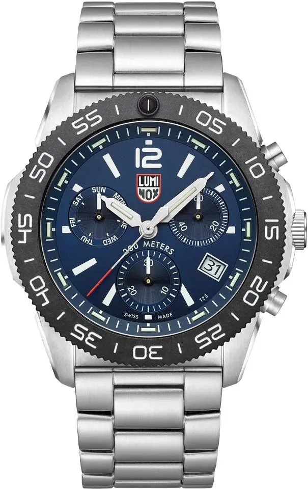 Luminox Sea Pacific Diver 3140 Black Blue Bracelet Watch