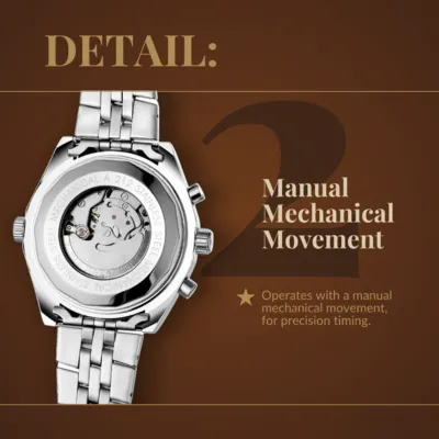 Luxurious Military Mechanical Watch