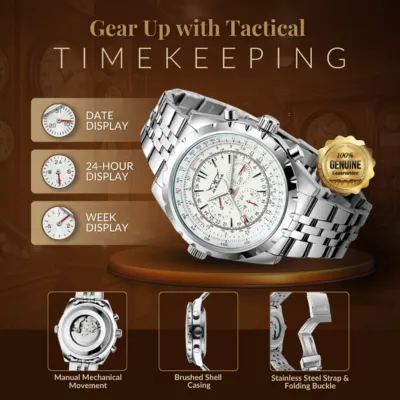Luxurious Military Mechanical Watch