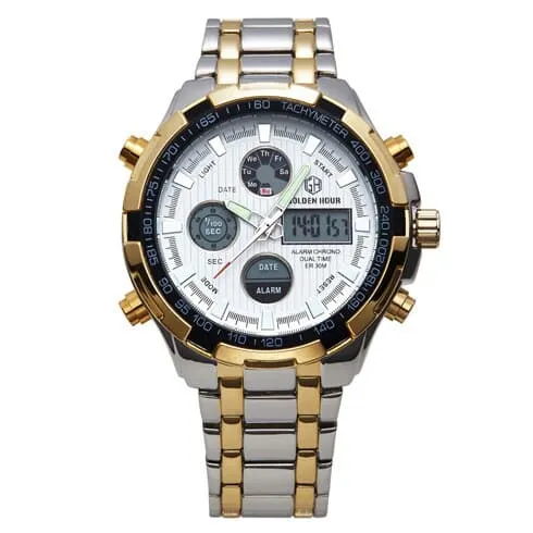 Luxury Digital Watches With Dual Display for Men