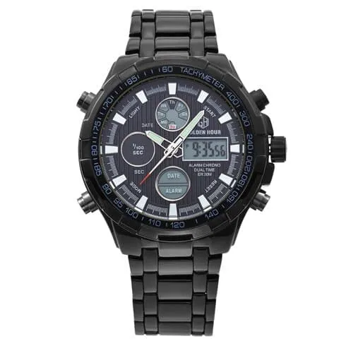 Luxury Digital Watches With Dual Display for Men
