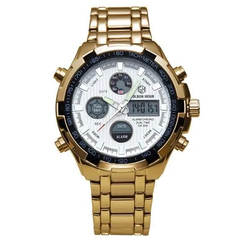 Luxury Digital Watches With Dual Display for Men