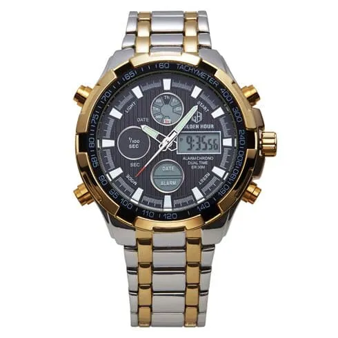 Luxury Digital Watches With Dual Display for Men