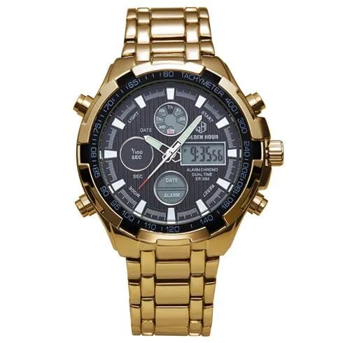 Luxury Digital Watches With Dual Display for Men