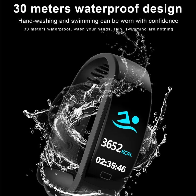 Luxury Smart Watches Men Bluetooth Digital Sport Wristwatches Male Top Brand IP68 Waterproof Blood Pressure Heart Rate Monitor