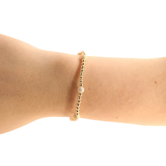 Madi Bracelet, 7.25" (gold or silver)