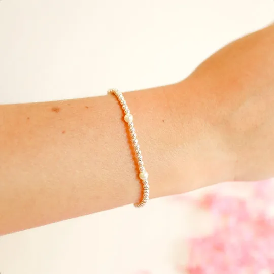 Madi Bracelet, 7.25" (gold or silver)