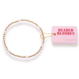 Madi Bracelet, 7.25" (gold or silver)