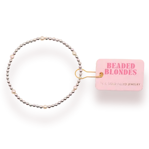 Madi Bracelet, 7.25" (gold or silver)
