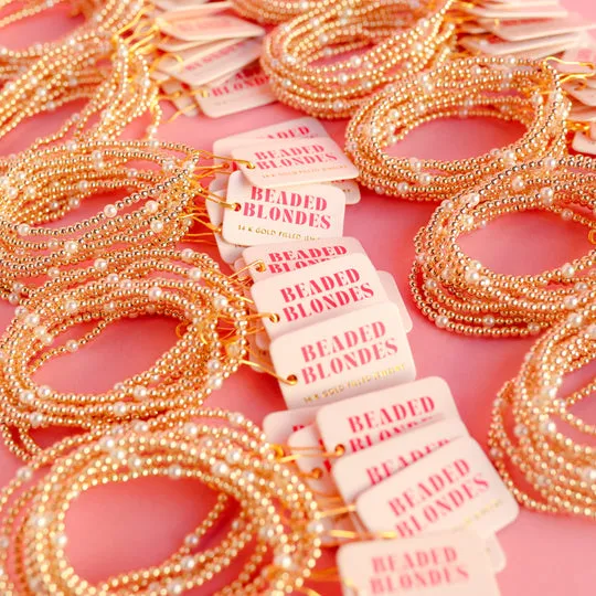 Madi Bracelet, 7.25" (gold or silver)