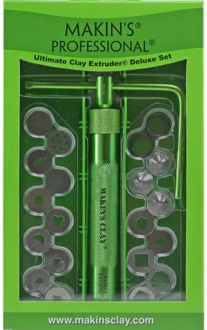 Makin's USA Makin's Professional Ultimate Clay Extruder Deluxe Set 21 Piece