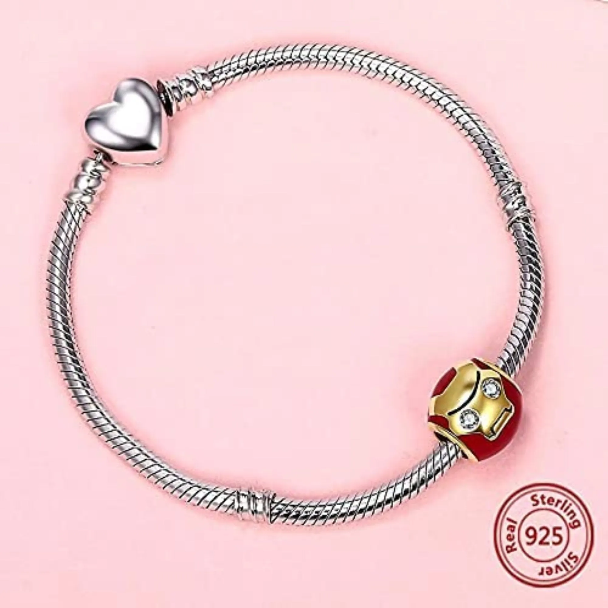 Man of Iron Bead Charm