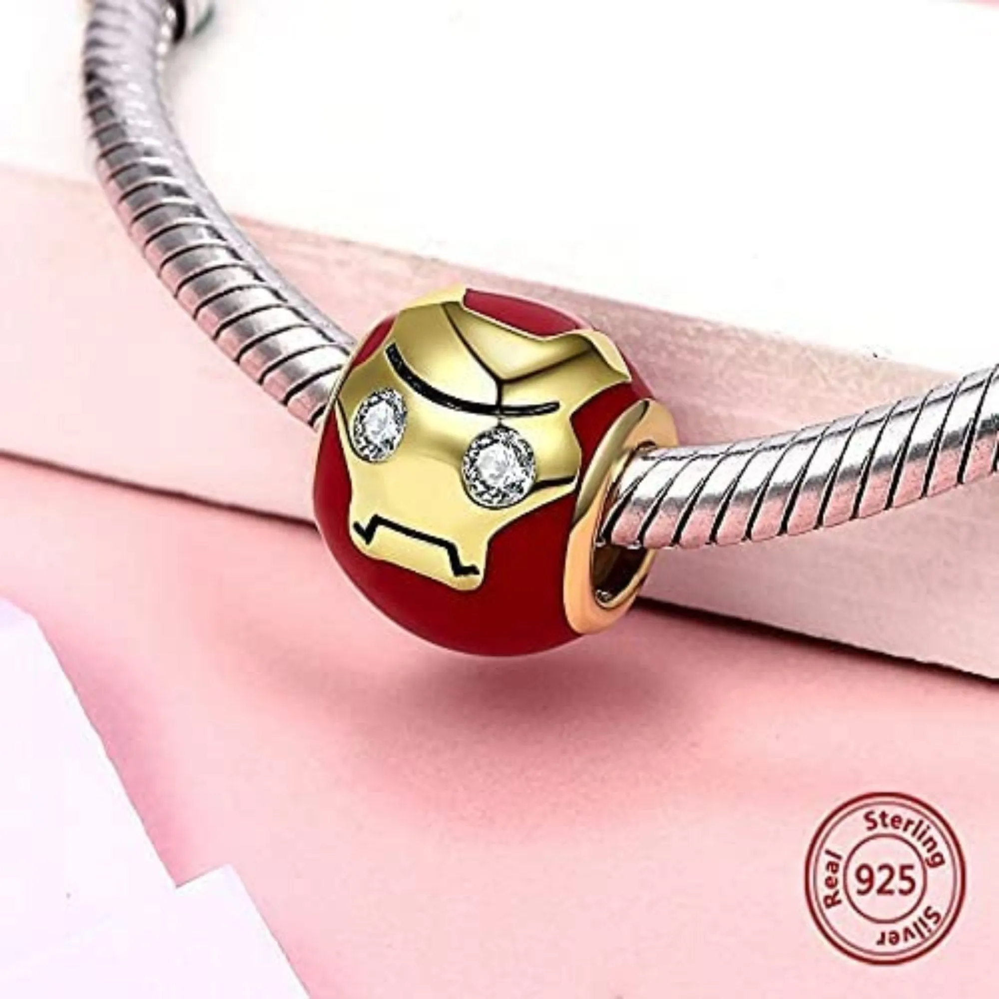 Man of Iron Bead Charm