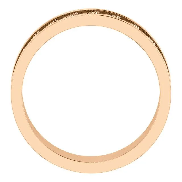 Matthew Geometric Wedding Band