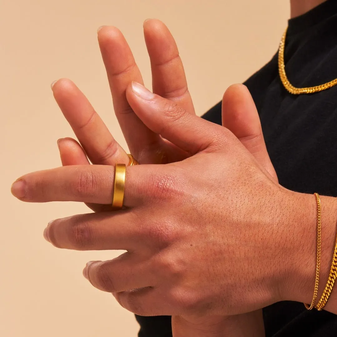 Medium Flat Ring