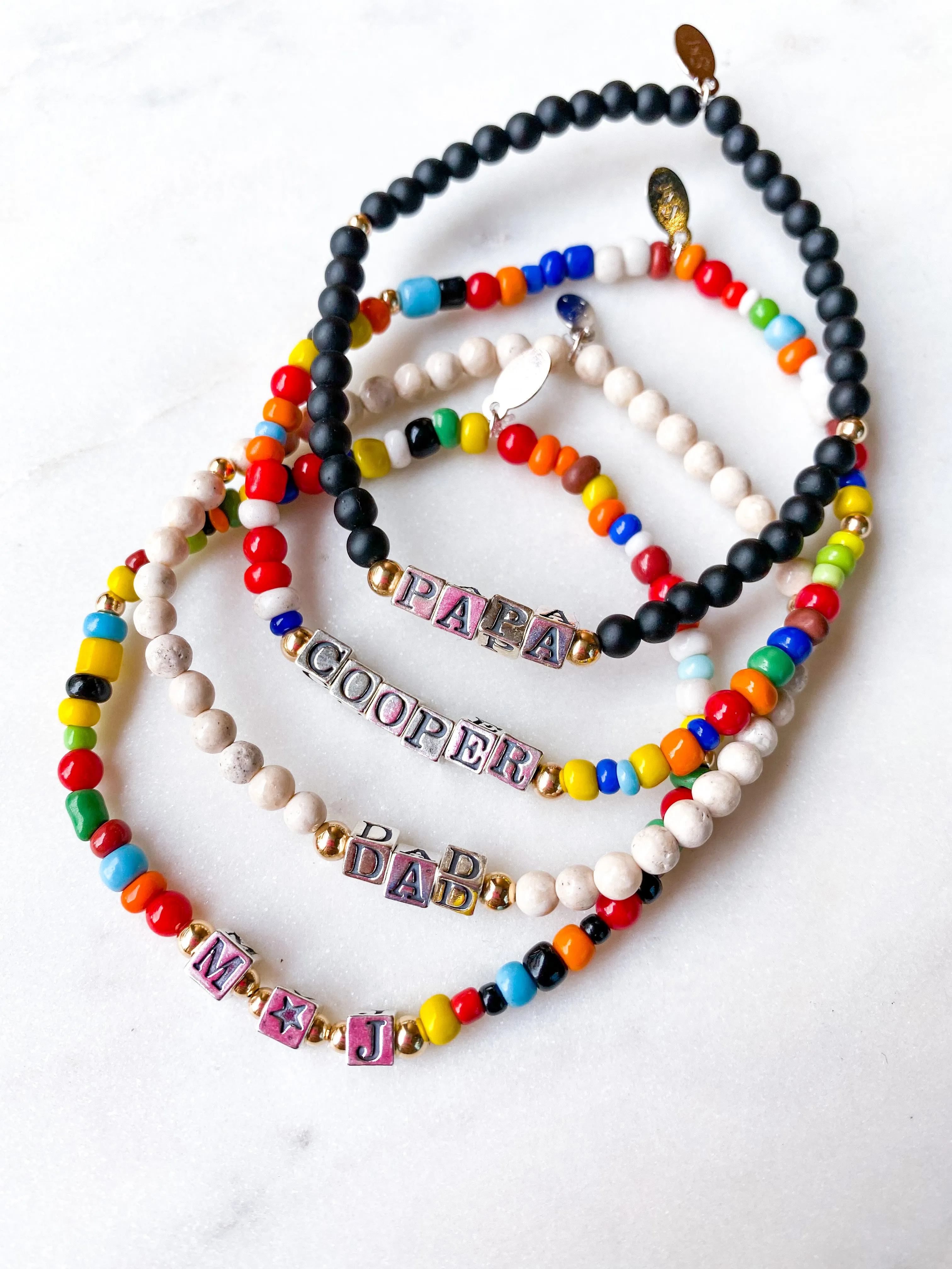 Men’s Custom Name Bracelets