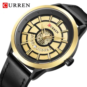 Mens Watches CURREN Top Brand Luxury Military Sport Waterproof Date Watch Men Quartz Wristwatch Male Clock relogio masculino