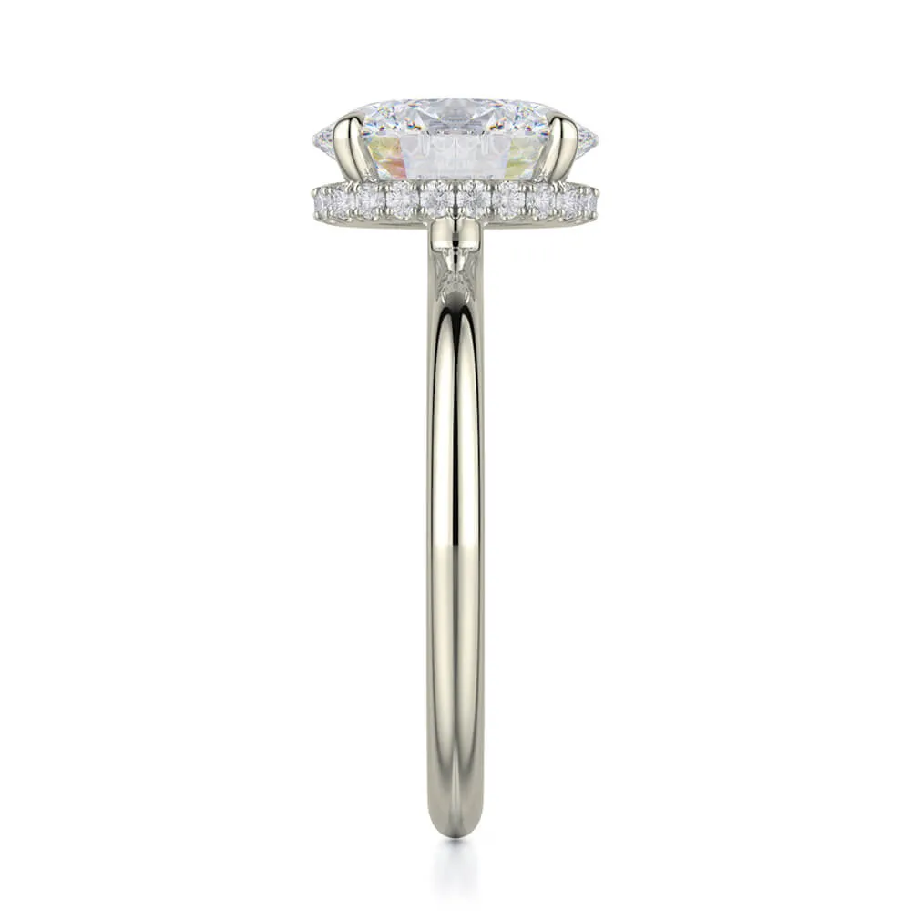 Michael M Crown Round-Cut Diamond Solitaire R750-3