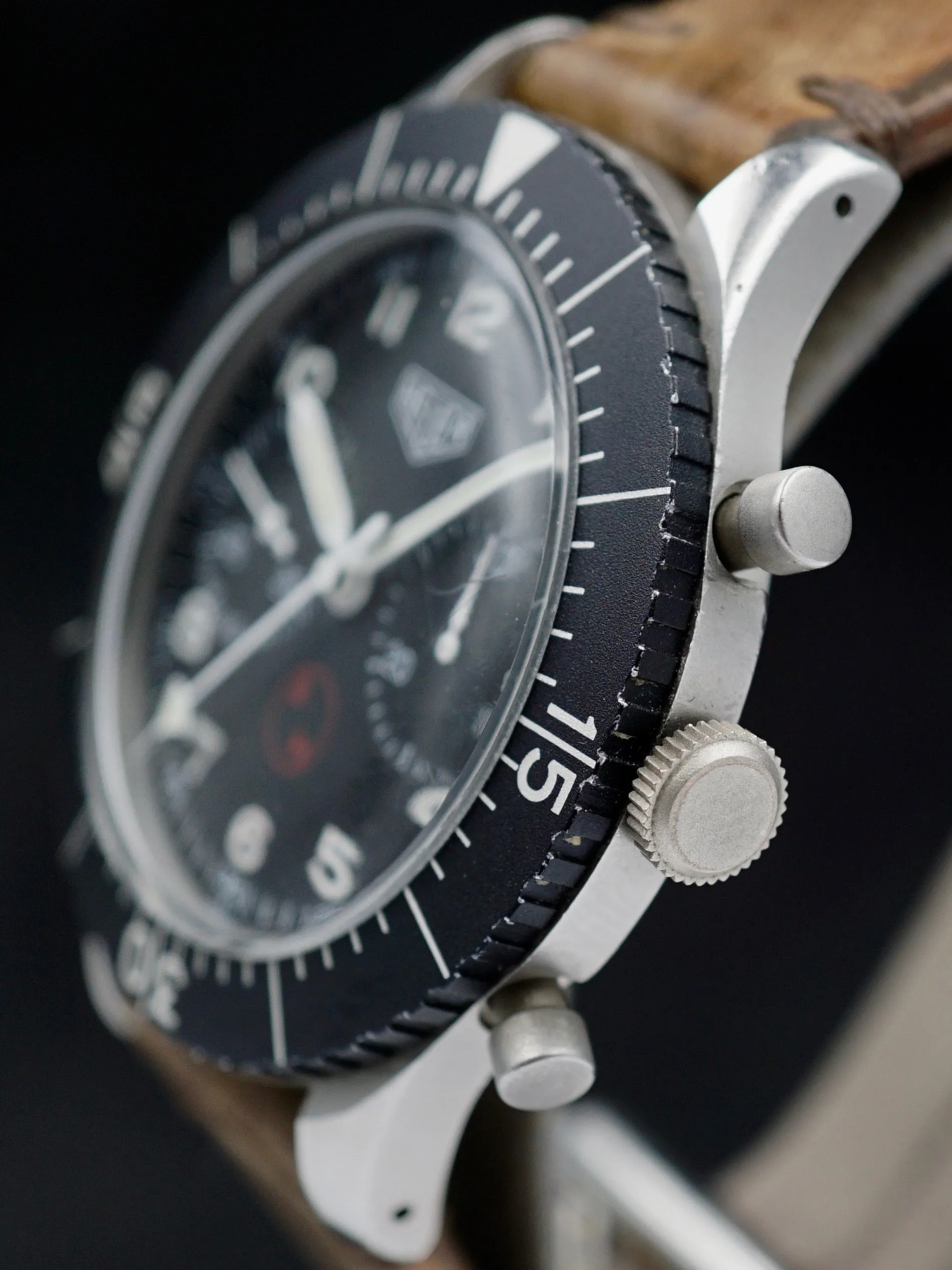 Military Issued Heuer Pilot’s "Bund" Bundeswehr Chronograph