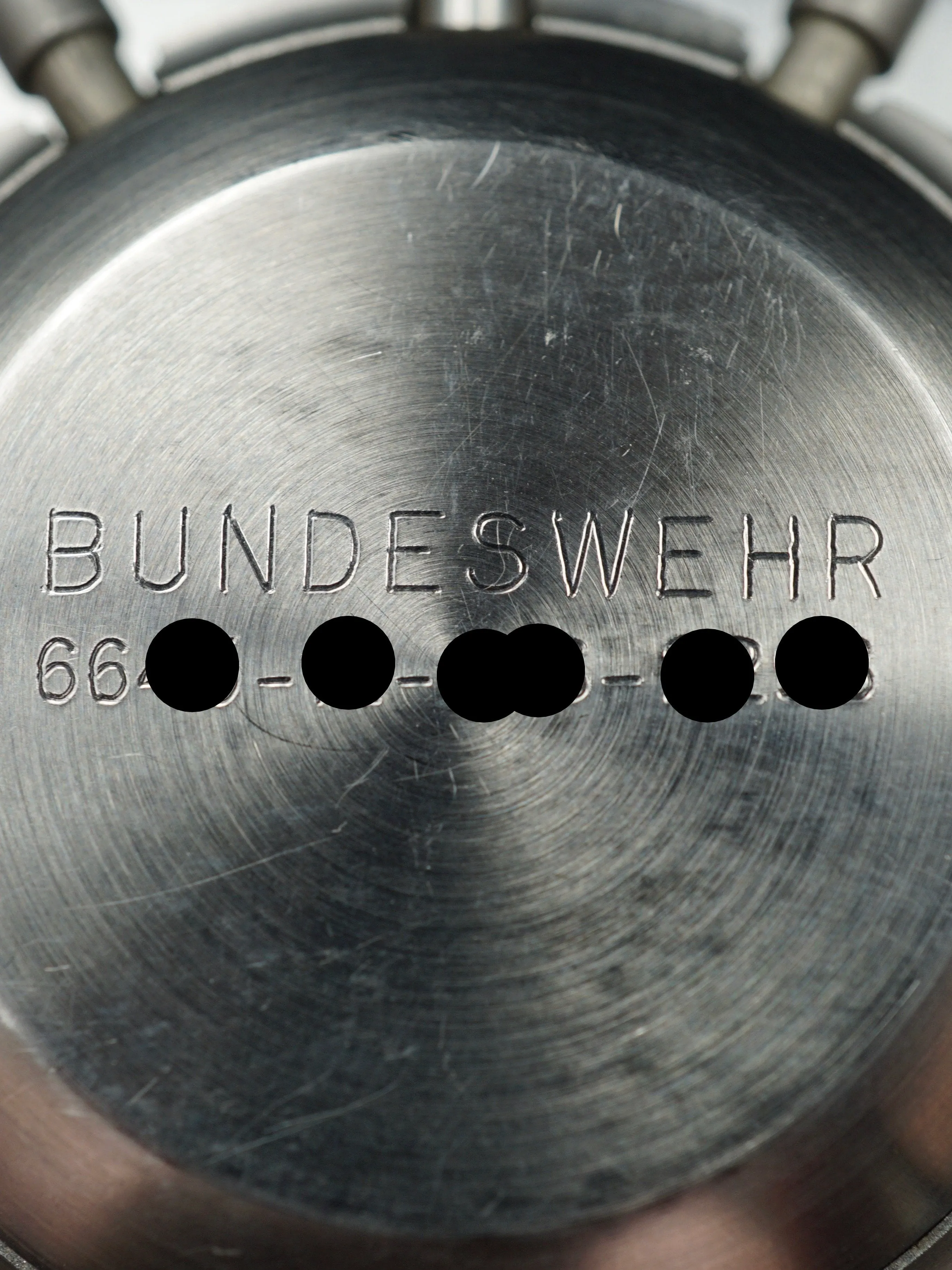 Military Issued Heuer Pilot’s "Bund" Bundeswehr Chronograph