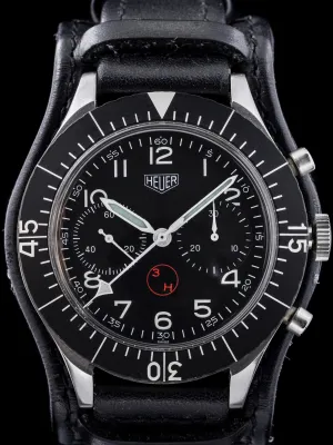 Military Issued Heuer Pilot’s "Bund" Bundeswehr Chronograph