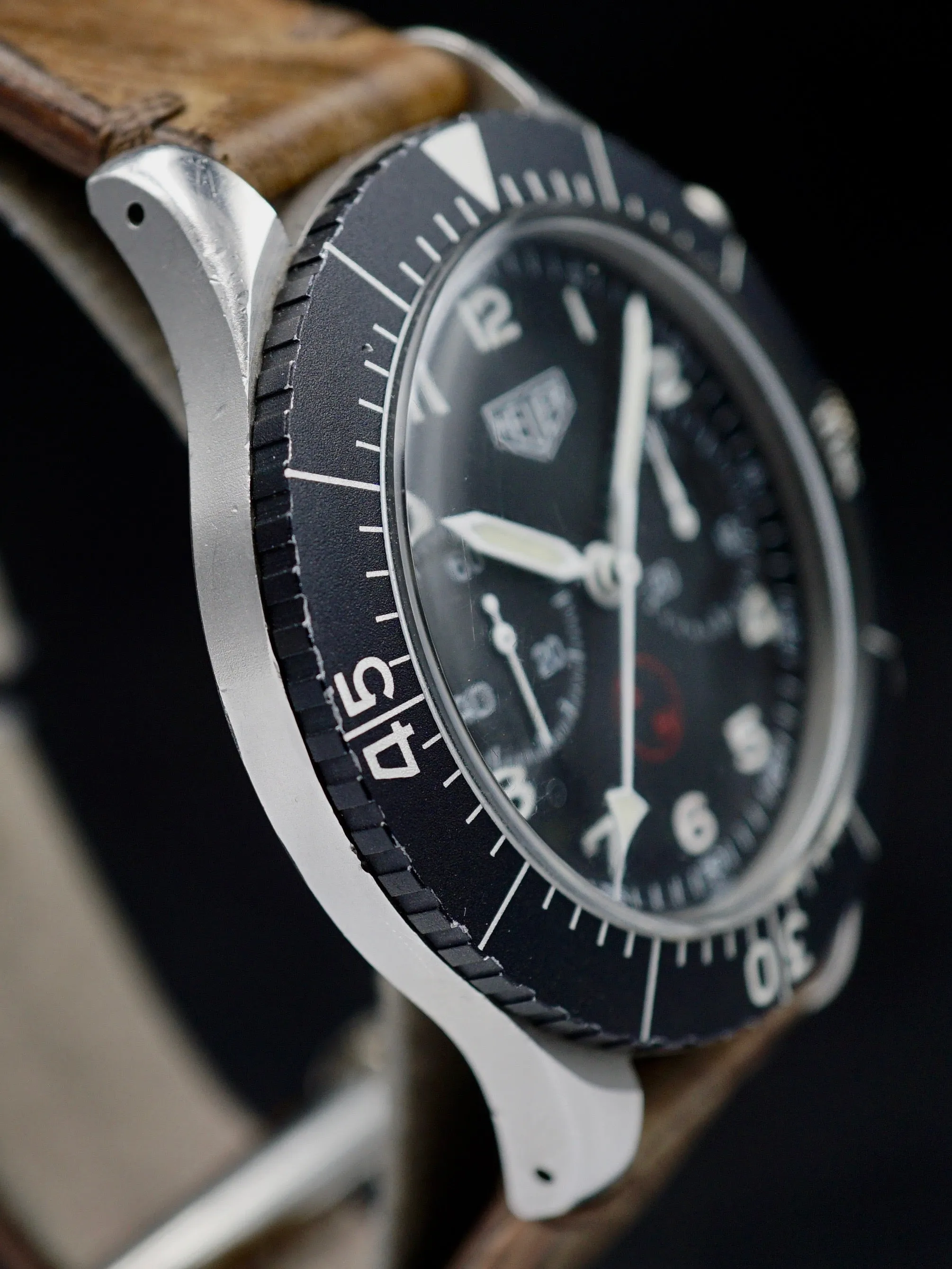 Military Issued Heuer Pilot’s "Bund" Bundeswehr Chronograph