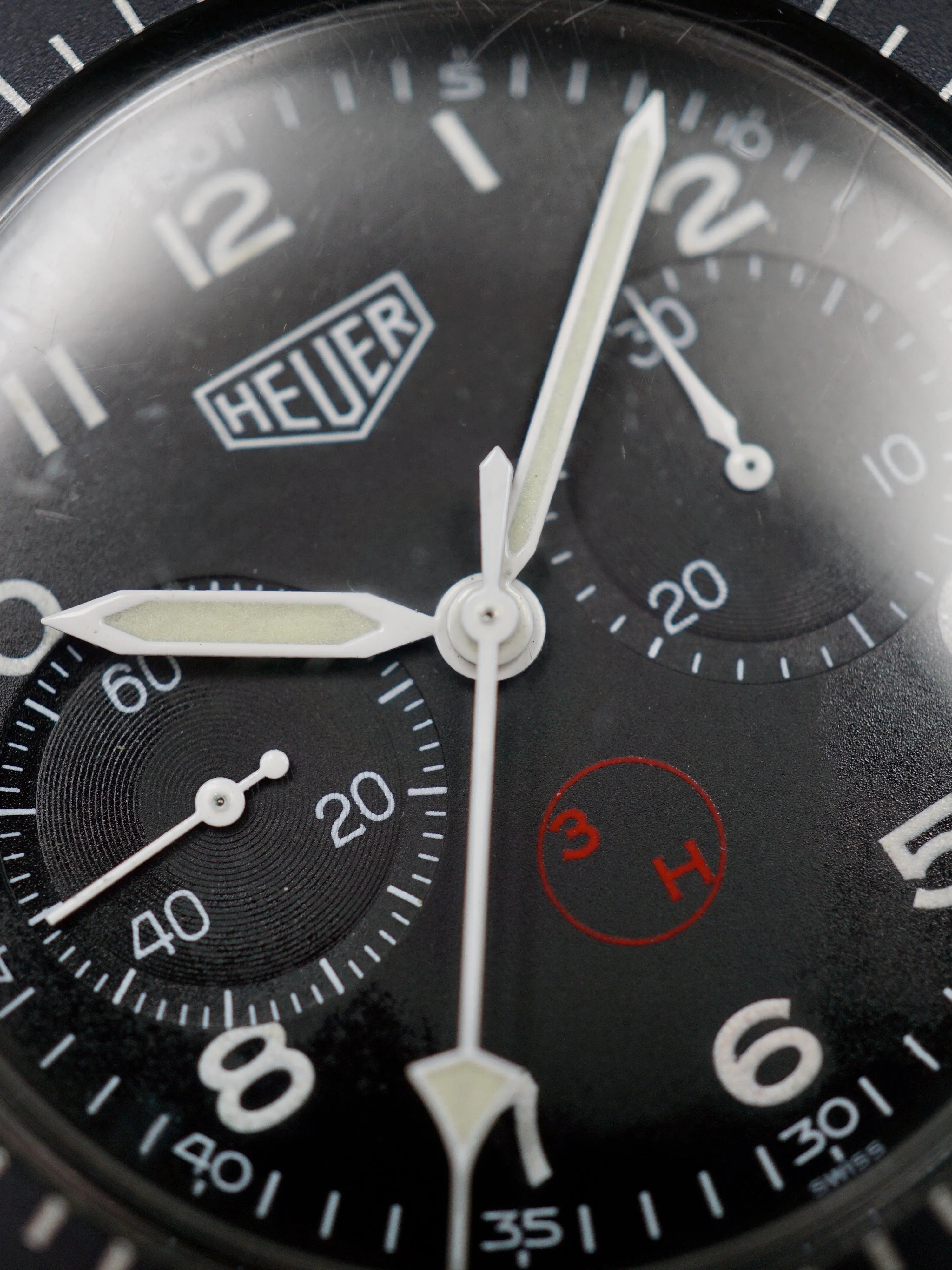 Military Issued Heuer Pilot’s "Bund" Bundeswehr Chronograph