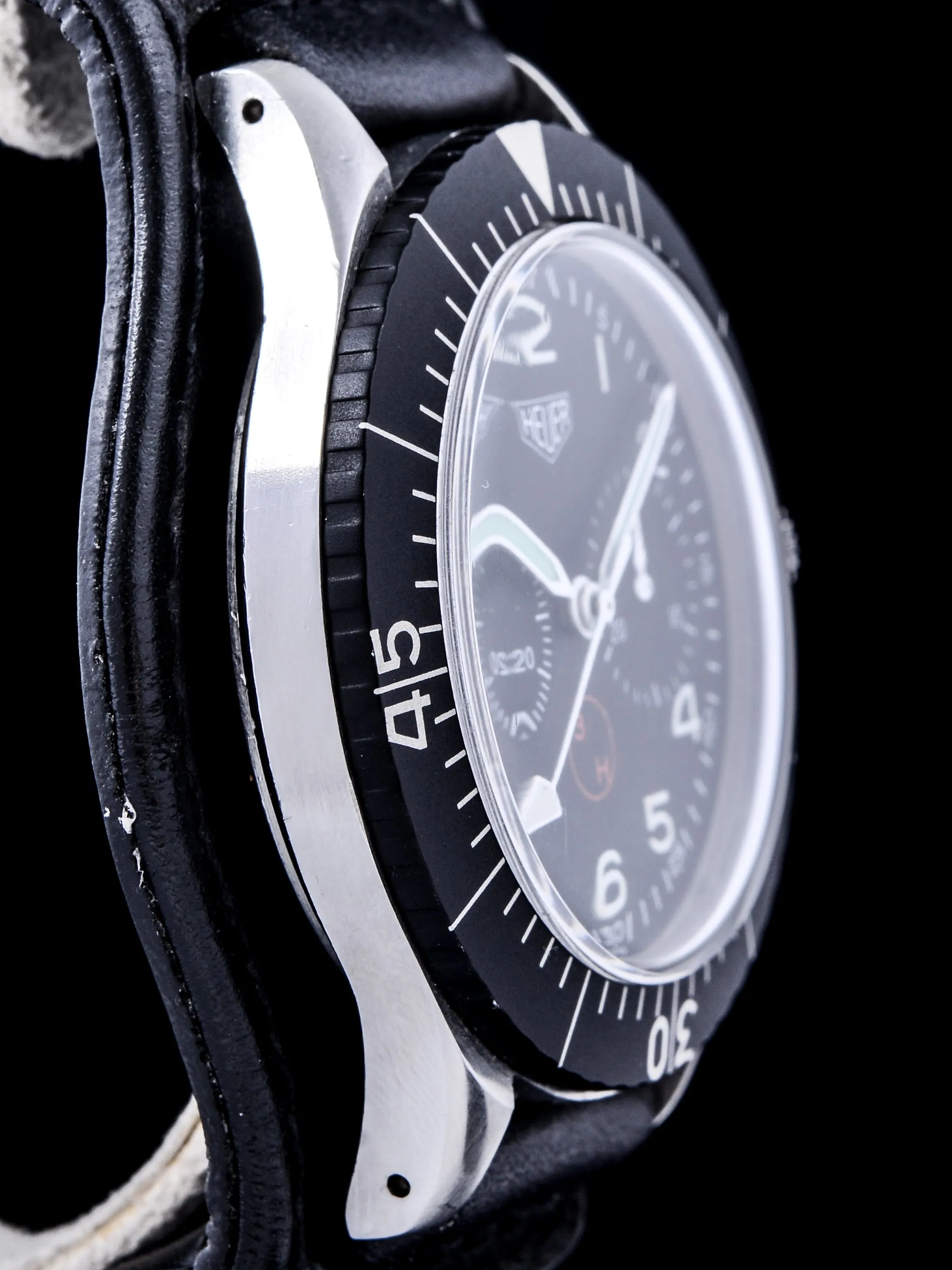 Military Issued Heuer Pilot’s "Bund" Bundeswehr Chronograph