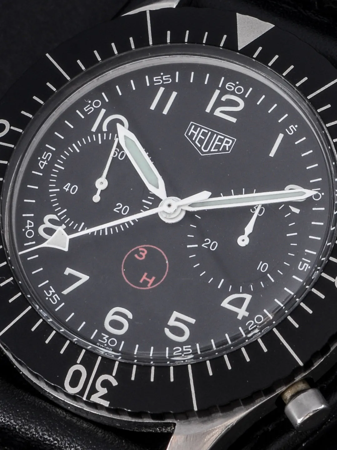 Military Issued Heuer Pilot’s "Bund" Bundeswehr Chronograph