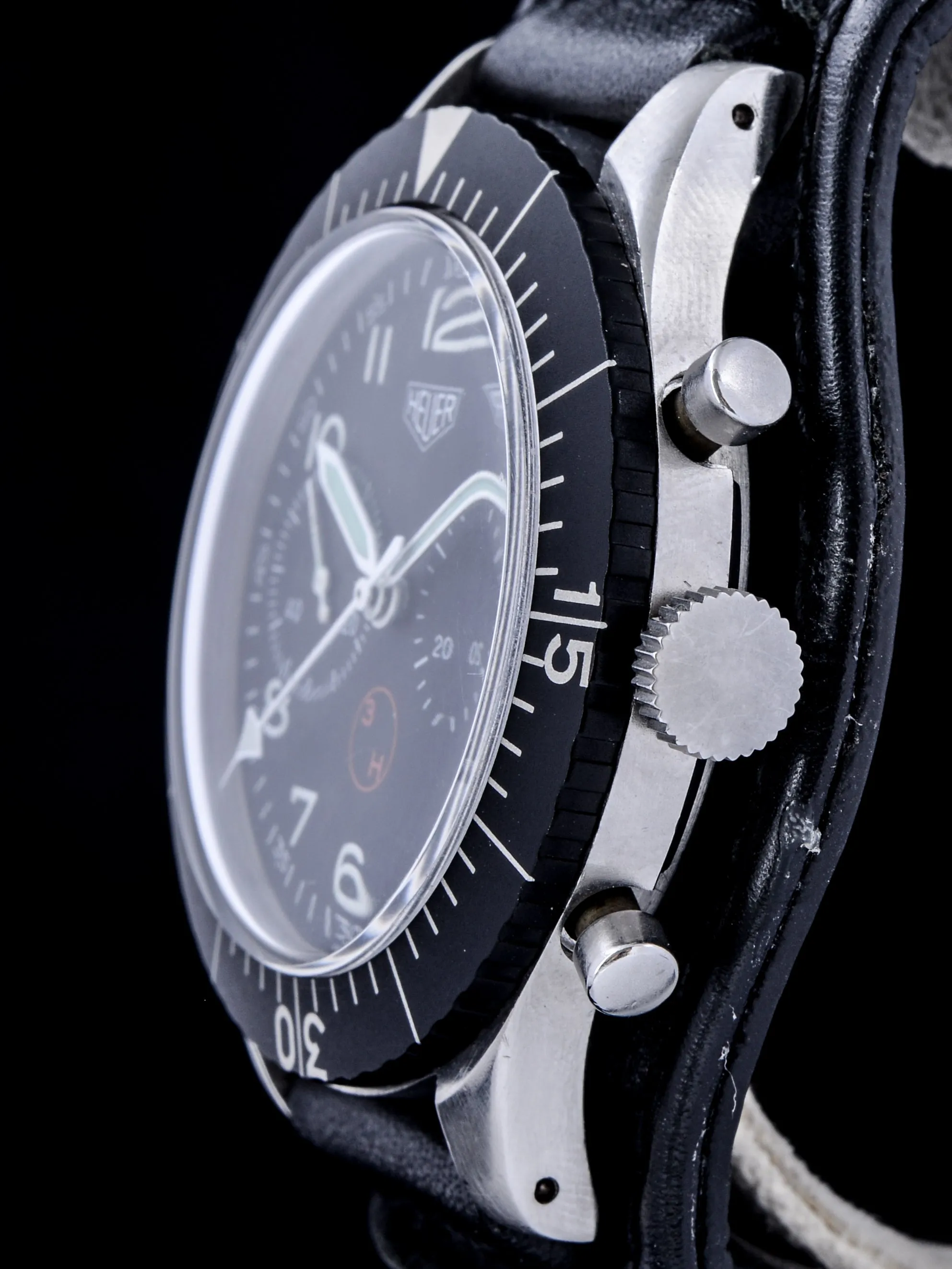 Military Issued Heuer Pilot’s "Bund" Bundeswehr Chronograph