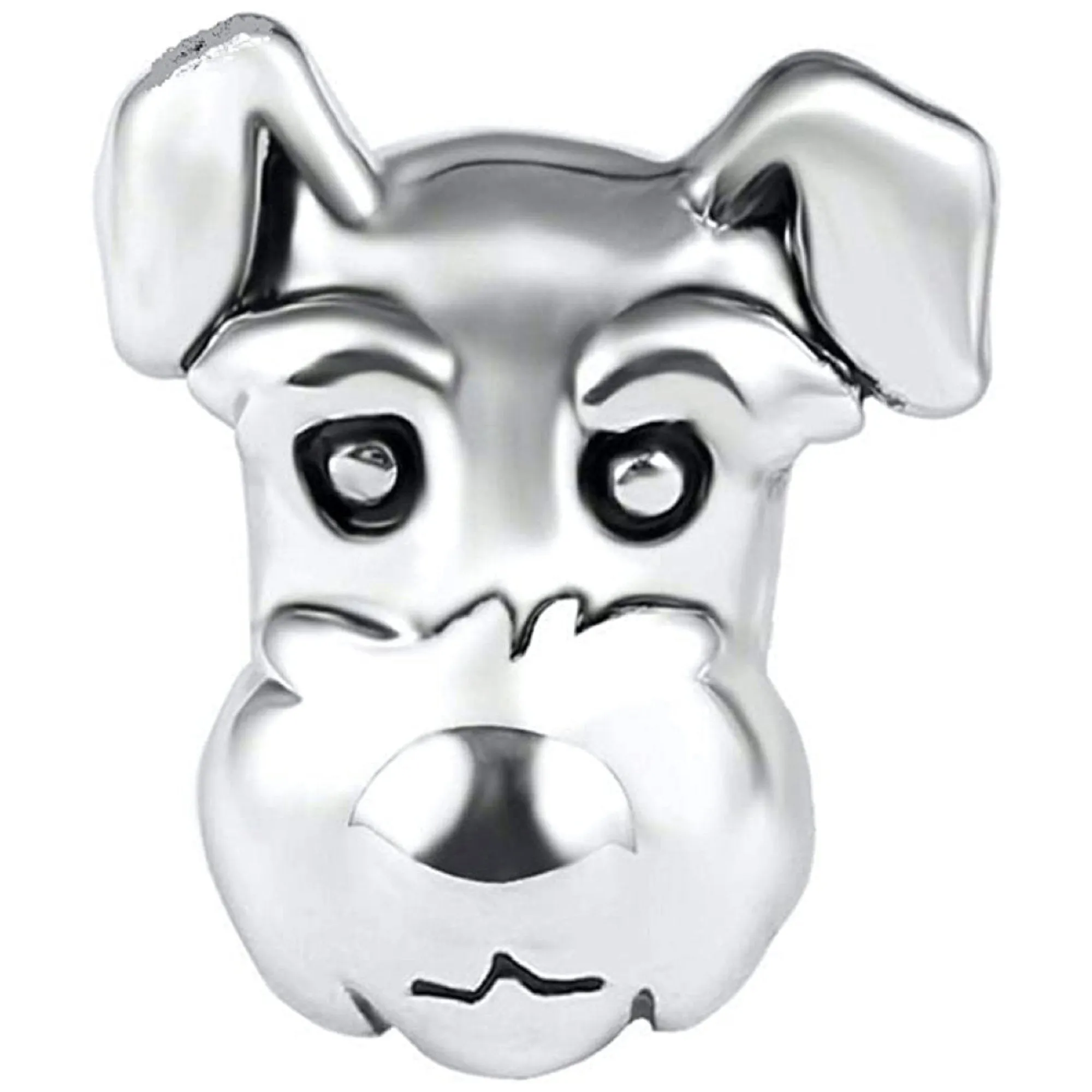 Miniature Schnauzer Dog Bead Charm