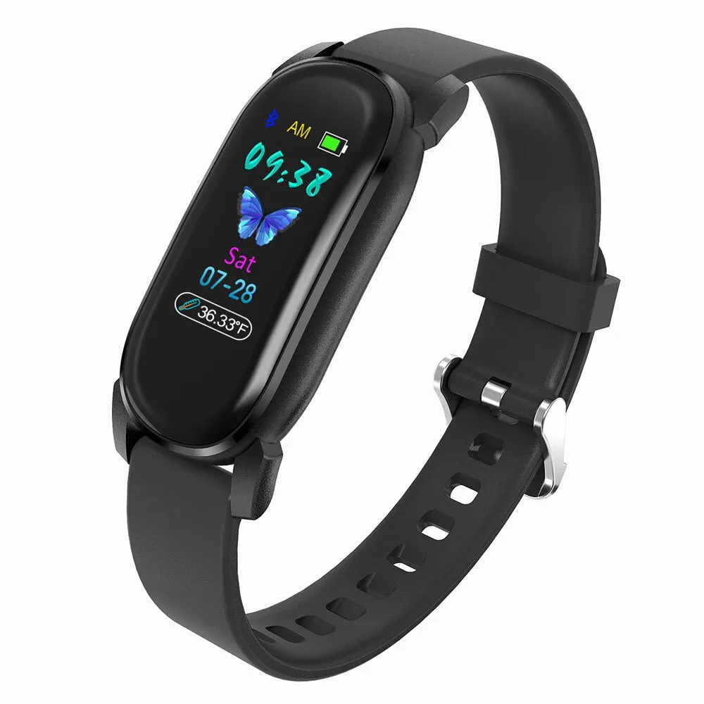 MNWT Fashion Men Smart Watch IP68 Waterproof Full Touch Fitness Tracker Blood Pressure Smartwatch Wristband Bracelet Watches