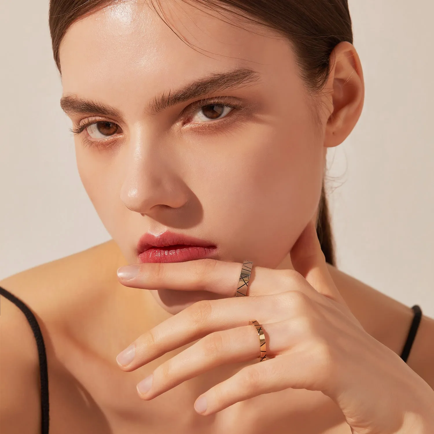 Mon Paris Gold Ring JDPRN3S01XX