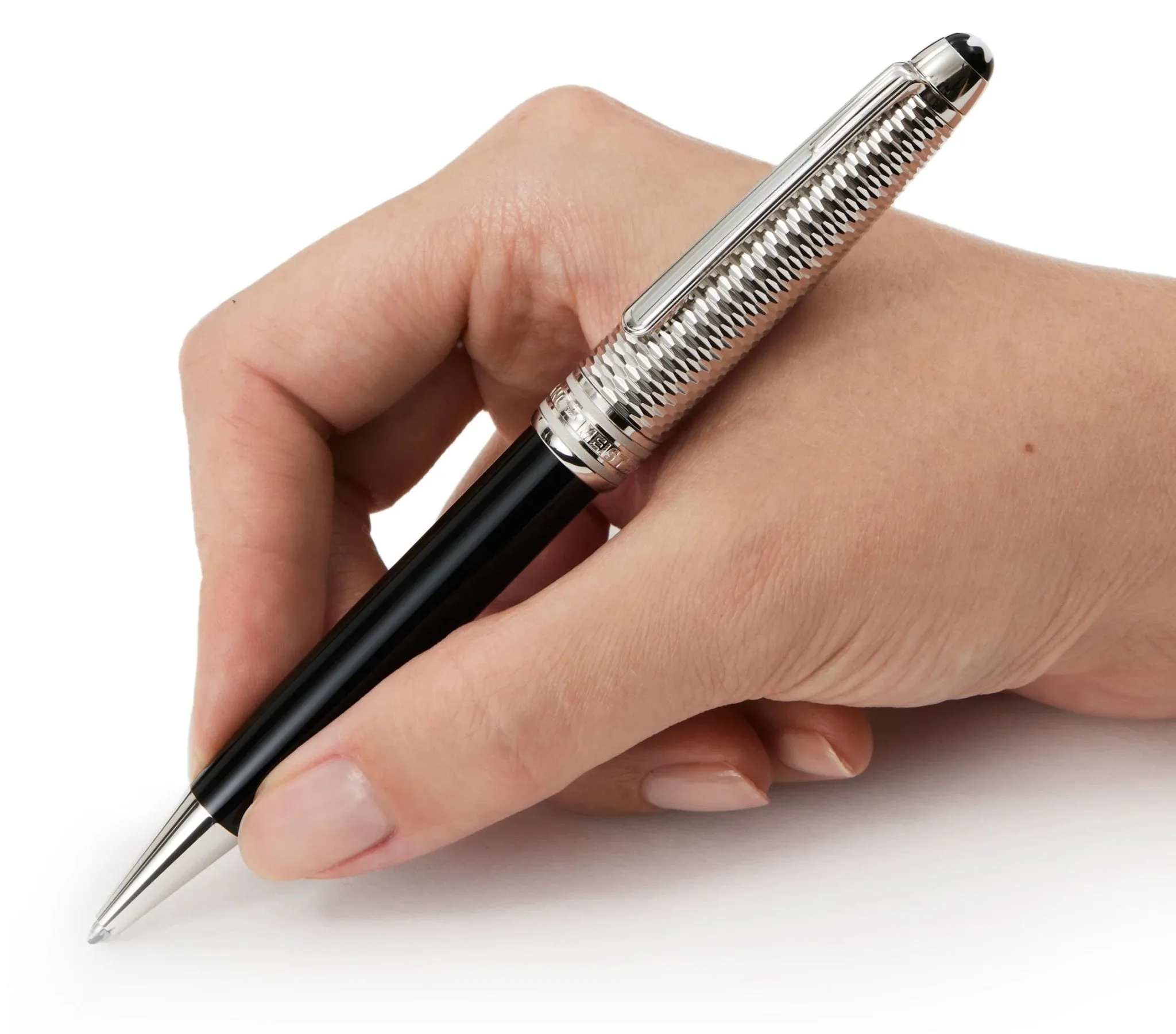 Montblanc Meisterstuck Doue Geometry Classique Ballpoint Pen 118080