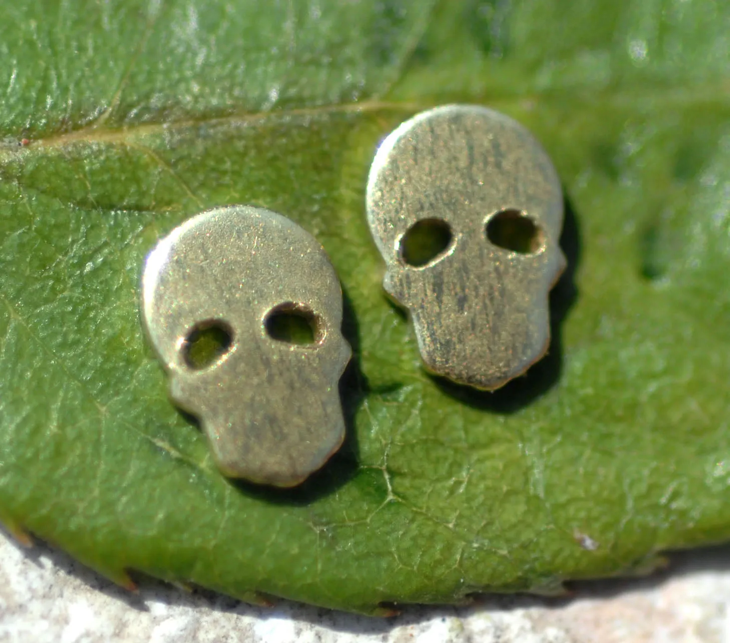 Most Tiny Metal Skull Mini Blanks